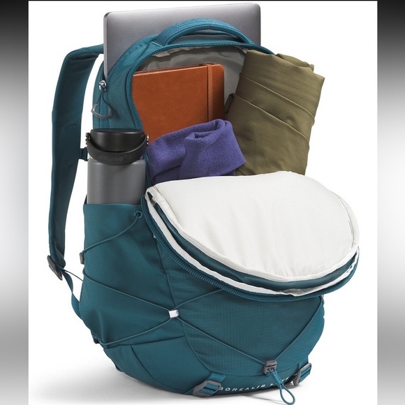 NWT The North Face Women's Borealis Backpack, Color: Space / TNF White - Picture 3 of 9